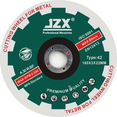 Jzx T27-7x1 / 8x7 / 8 पीस कोरन्डम ऐब्स्रेसिव कट ऑफ डिस्क
